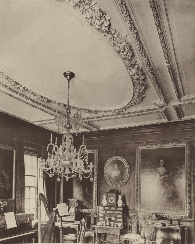 Groombridge Place, de Salon door Charles Latham