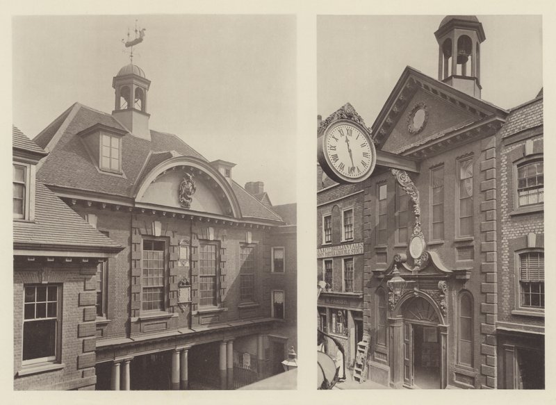 Rochester, het Gildehuis, de Graanbeurs door Charles Latham