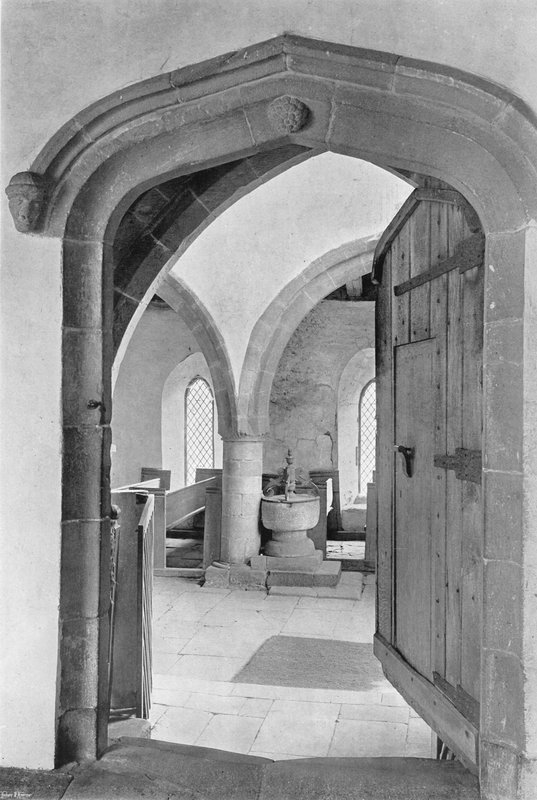 De kapelingang door Charles Latham