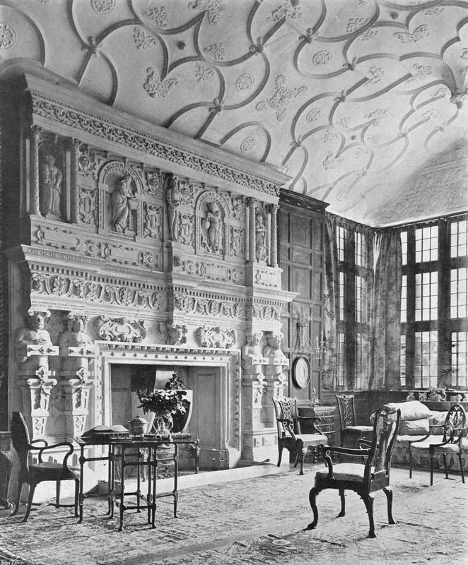 De Tekenkamer, Zuidzijde door Charles Latham