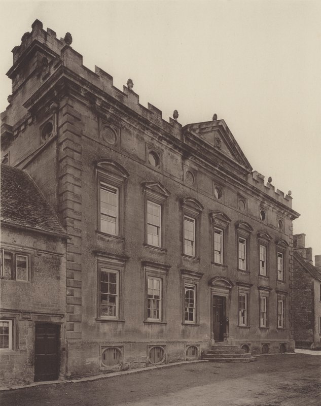 Het Grote Huis, Burford, Oxfordshire door Charles Latham