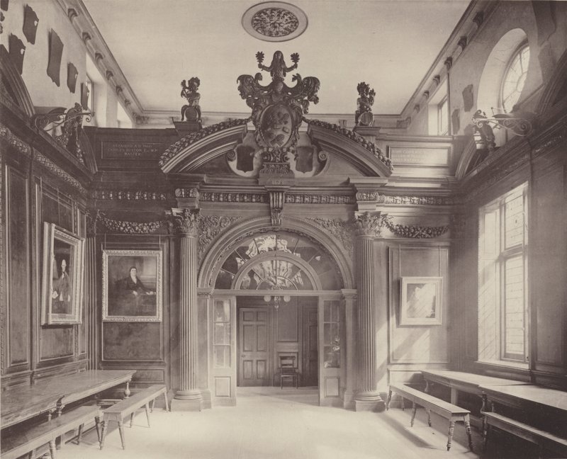 De zaal van de Brewers Company door Charles Latham