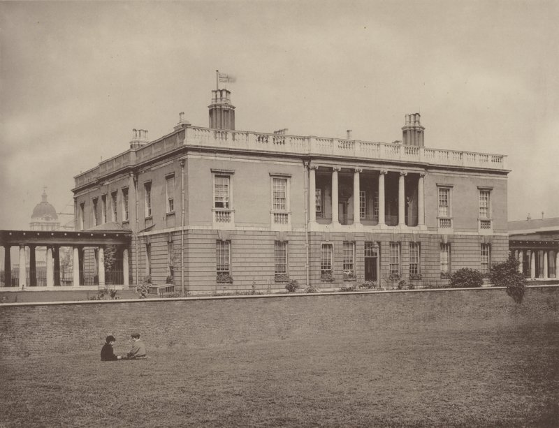 Het Queens House, Greenwich door Charles Latham
