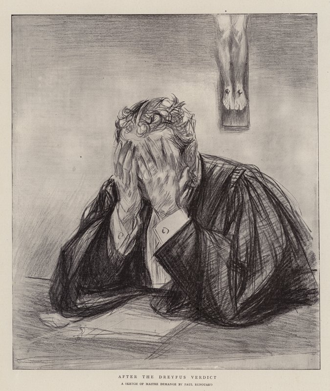 Na het Dreyfus vonnis door Charles Paul Renouard