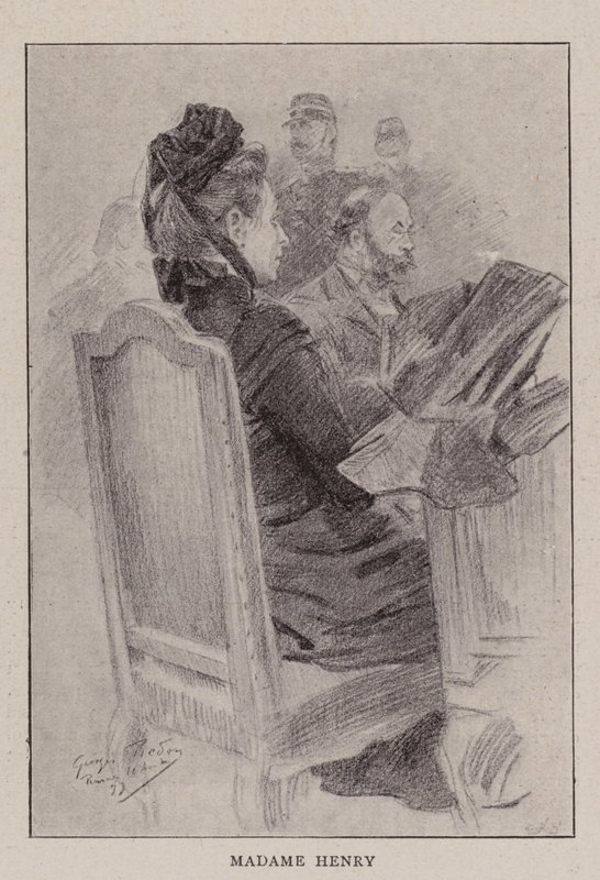 Madame Henry door Charles Paul Renouard