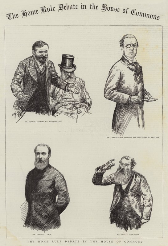 Het debat over zelfbestuur in het Lagerhuis door Charles Paul Renouard