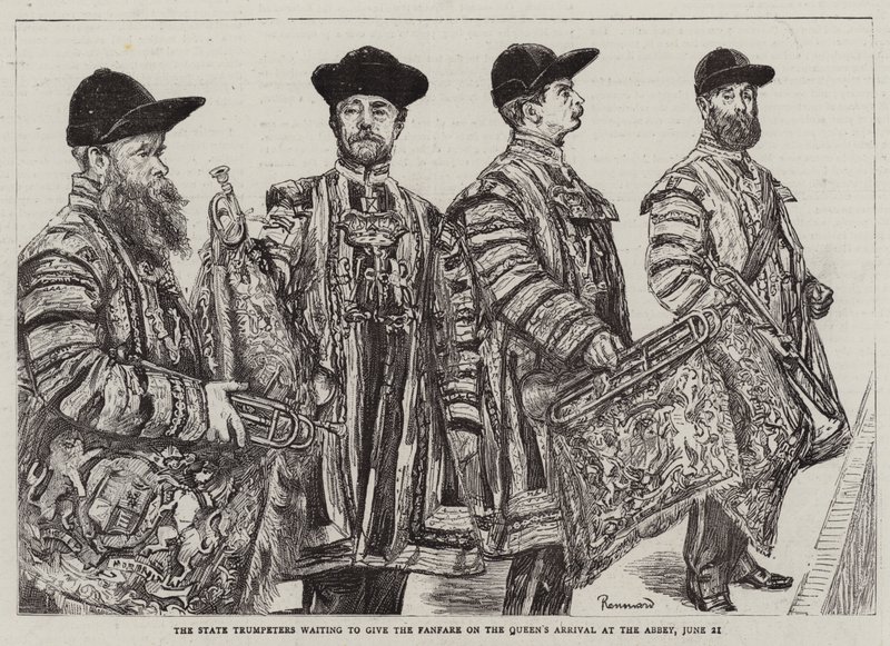 Het jubileum van Hare Majesteit de Koningin door Charles Paul Renouard