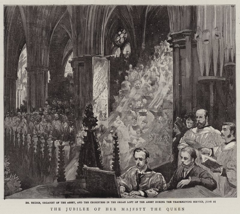 Het jubileum van Hare Majesteit de Koningin door Charles Paul Renouard