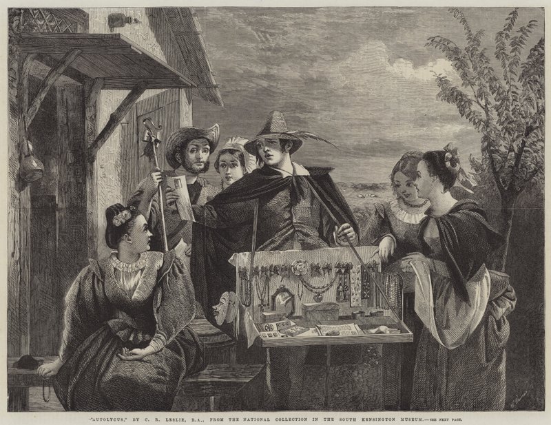 Autolycus door Charles Robert Leslie