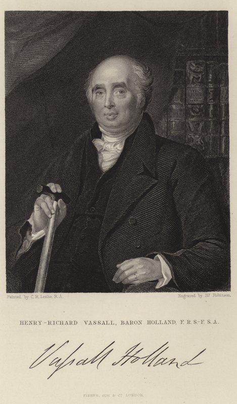 Henry Richard Fox door Charles Robert Leslie