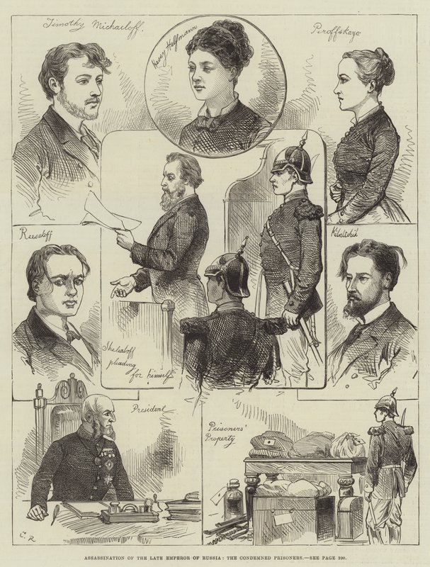 Moord op de overleden Keizer van Rusland, de Veroordeelde Gevangenen door Sir John Charles Robinson