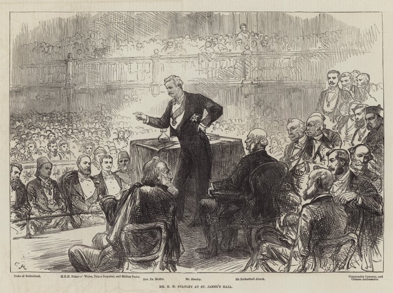 Mr H M Stanley in St James
