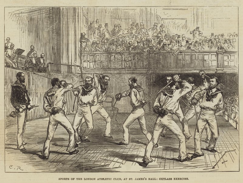 Sporten van de London Athletic Club, in St James