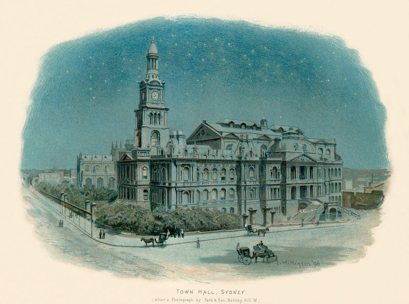 Stadhuis, Sydney door Charles Wilkinson