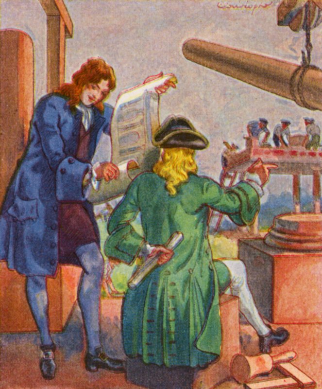 Baumeister / Bouwer door Christophe (1856 1945)