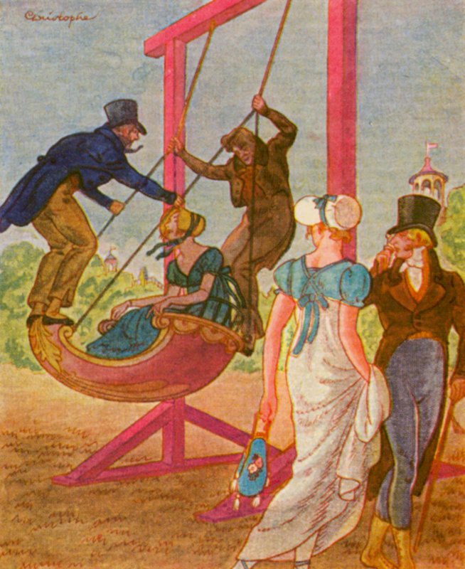 Schommel door Christophe (1856 1945)