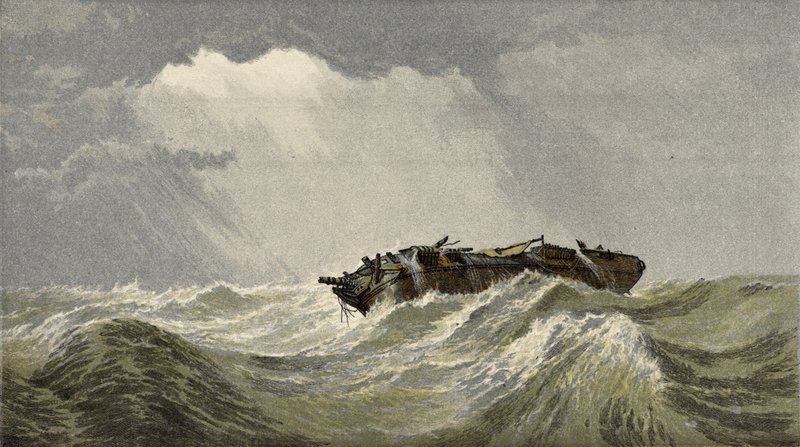 De Verlatenen door Clarkson Frederick Stanfield
