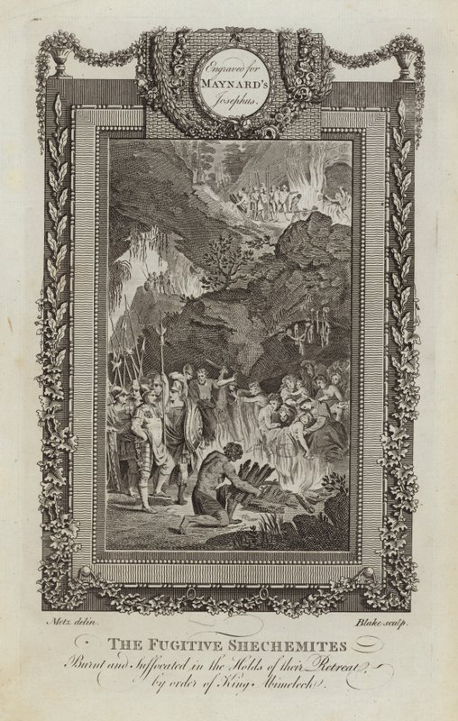 De Vluchtende Sichemieten door Conrad Martin Metz