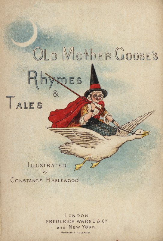 Titelpagina illustratie voor Old Mother Goose