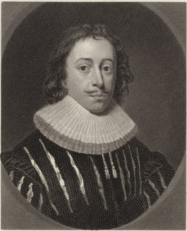 Edmund Waller door Cornelius Janssen van Ceulen