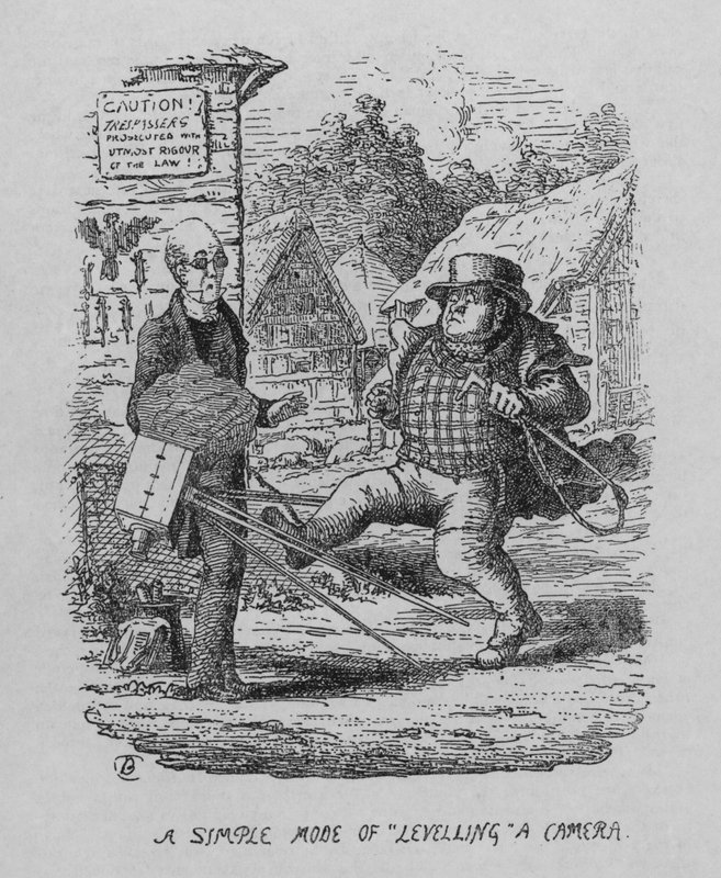 Een eenvoudige manier om een camera waterpas te zetten (litho) door Cuthbert Bede