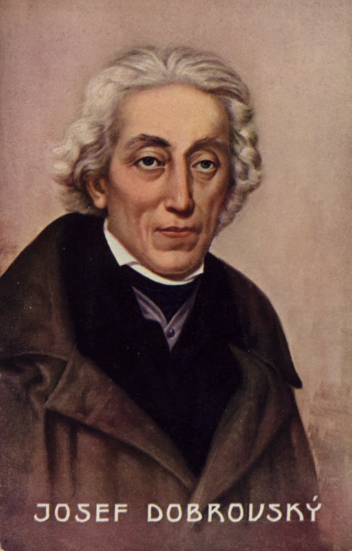 Josef Dobrovsky (1753-1829), Tsjechische filoloog en historicus door Czech School