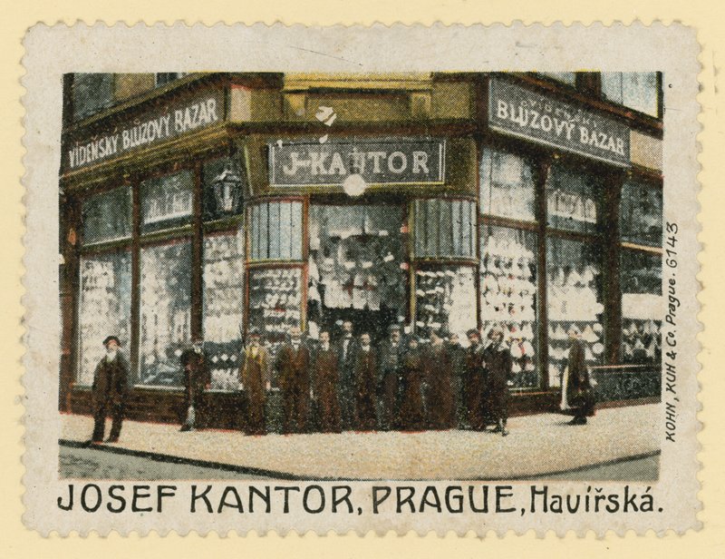 Winkelgevel van Josef Kantor, Praag door Czech School