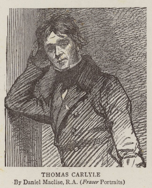 Thomas Carlyle door Daniel Maclise
