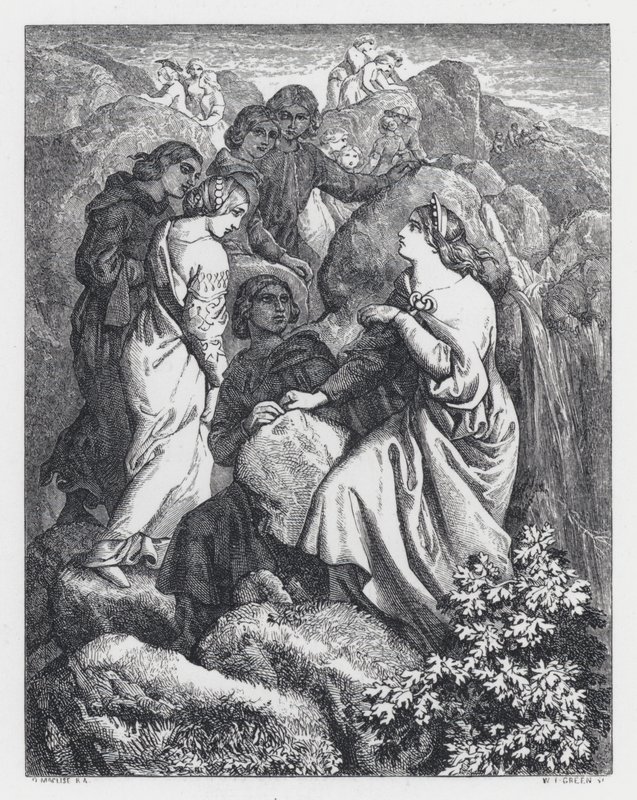Illustratie voor Tennyson