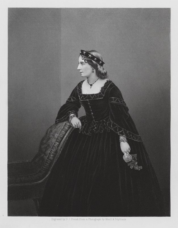 Lydia Thompson, Engelse danseres en actrice door Daniel John. Pound