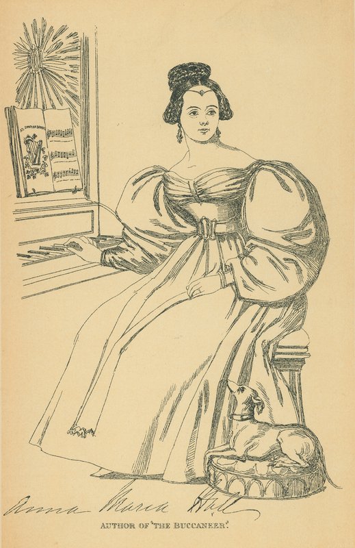 Mevrouw S C Hall door Daniel Maclise