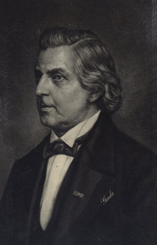 Niels Wilhelm Gade, Deense componist, dirigent, violist, organist en leraar (1817-1890) door Danish School