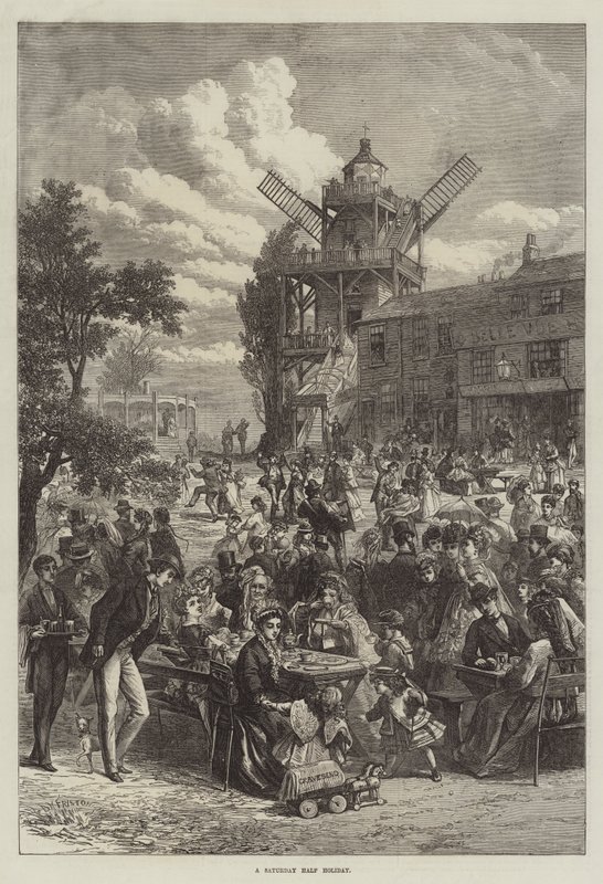 Een Zaterdag Halve Vakantie door David Henry Friston