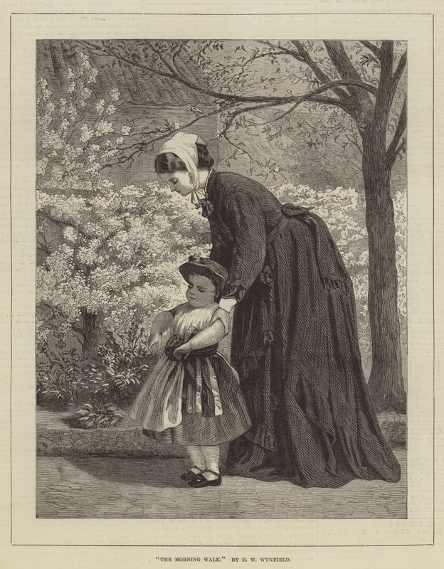 De Ochtendwandeling door David Wilkie