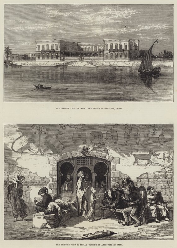 Het Bezoek van de Prins aan India door David Henry Friston