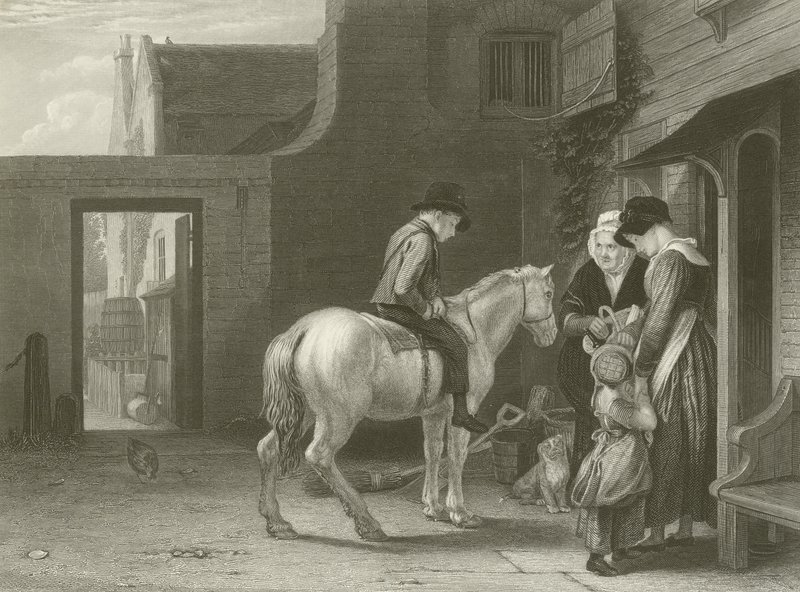 De Boodschappenjongen door David Wilkie