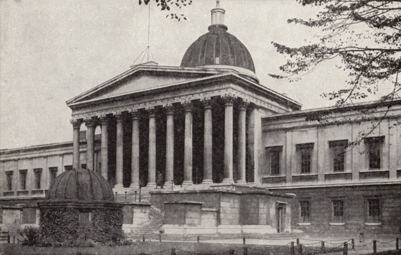 University College, Gower Street, Bloomsbury, Londen door Donald McLeish