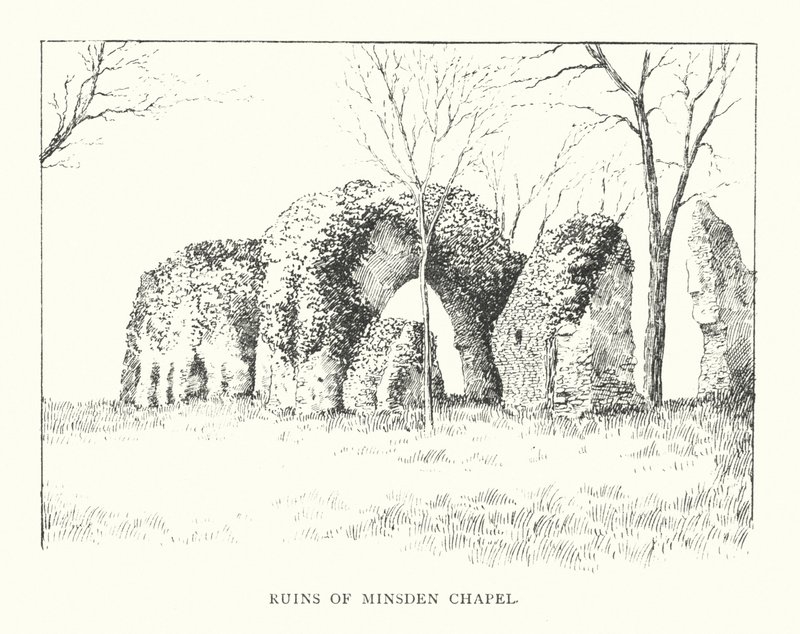 Ruïnes van Minsden Kapel door Duncan Moul