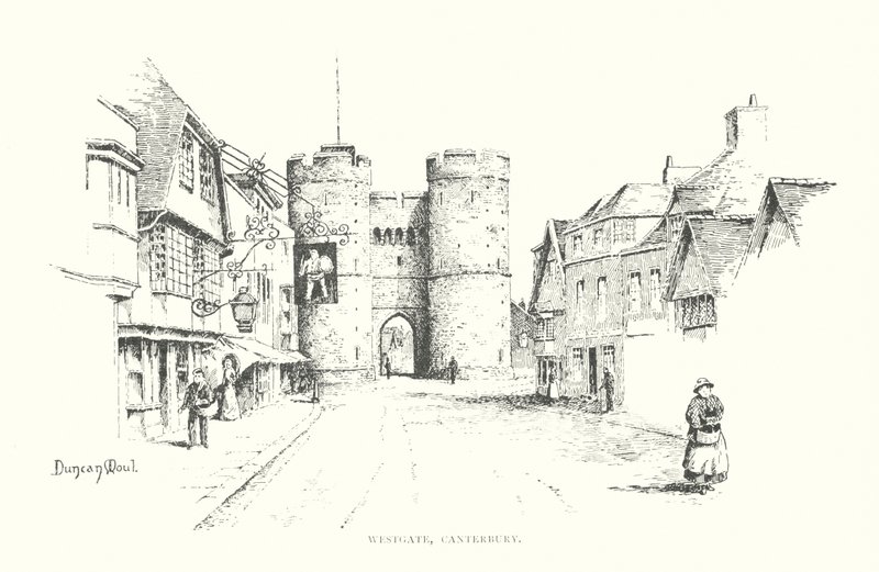 Westgate, Canterbury door Duncan Moul