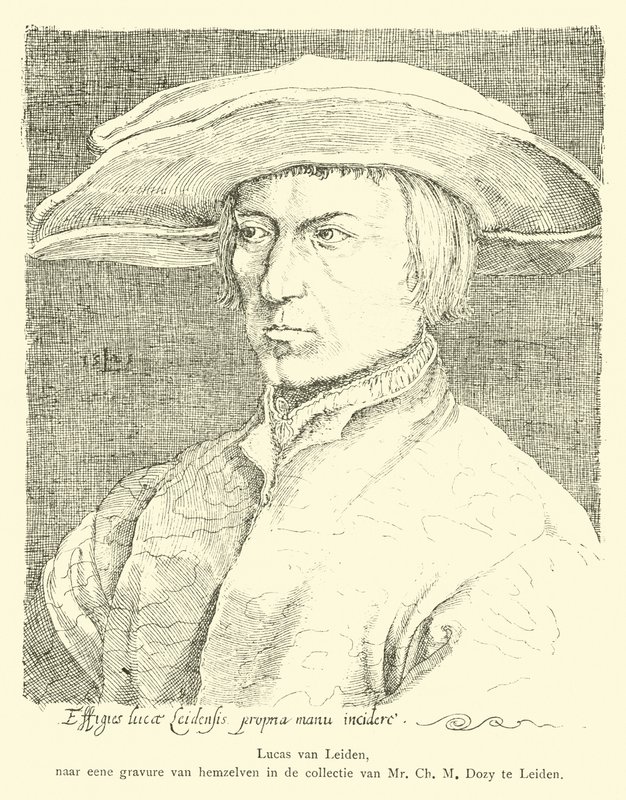 Lucas van Leyden, Nederlandse kunstenaar door Dutch School