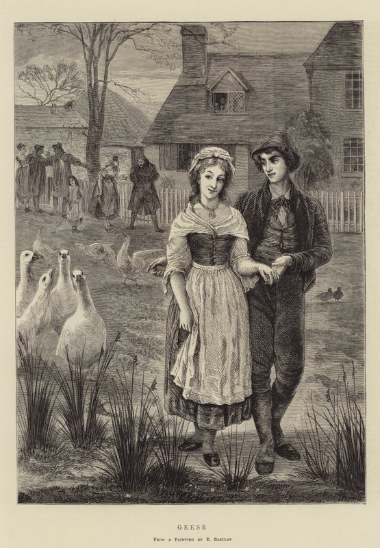 Ganzen door Edgar Barclay