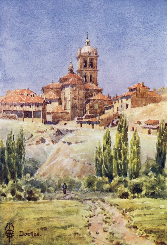 Noord-Spanje: Duenas door Edgar T. A. Wigram
