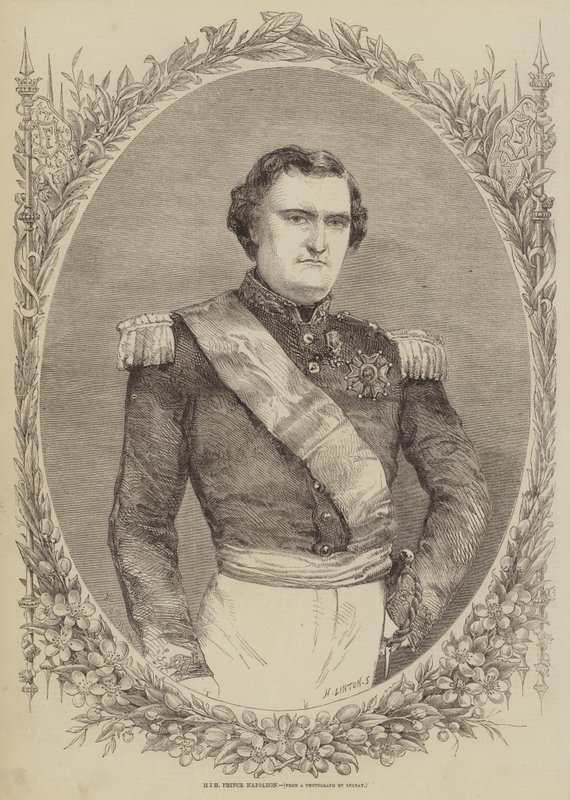 ZIJ Prins Napoleon door Edmond Morin