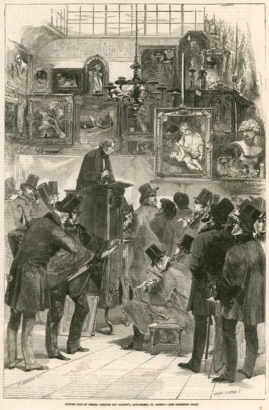 Schilderijenverkoop bij Messrs. Christie en Manton