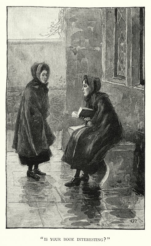 Illustratie voor Jane Eyre door Charlotte Bronte door Edmund Henry Garrett