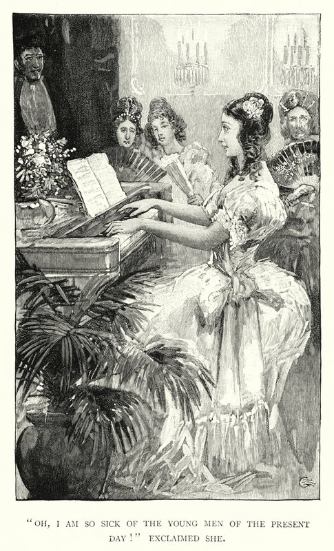 Illustratie voor Jane Eyre door Charlotte Bronte door Edmund Henry Garrett