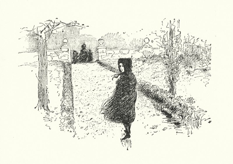 Illustratie voor Jane Eyre door Charlotte Bronte door Edmund Henry Garrett