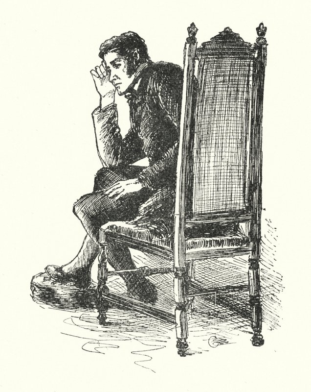 Illustratie voor Jane Eyre door Charlotte Bronte door Edmund Henry Garrett