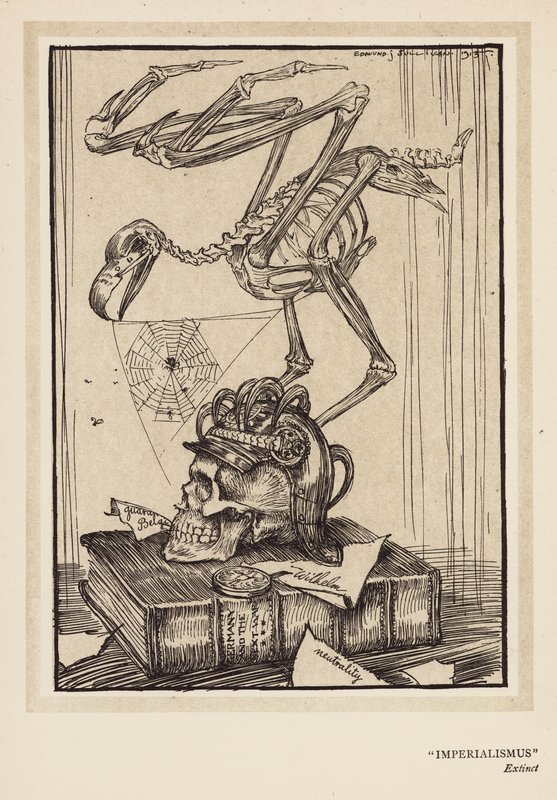 De Krans van de Keizer: "Imperialismus" door Edmund Joseph (after) Sullivan