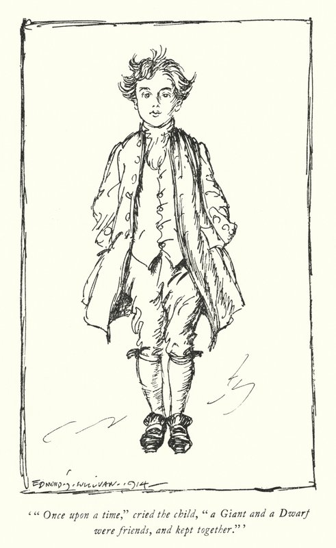 Illustratie voor The Vicar of Wakefield door Oliver Goldsmith door Edmund Joseph Sullivan